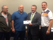 Senator Brewster Attends Anheuser-Busch Check Presentation to Vandergrift Police Department :: October 2, 2017