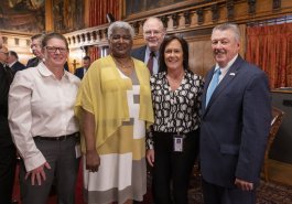 April 29, 2024: Sen. Brewster and his staff joined Gov. Josh Shapiro in the Governor’s Reception Room for the signing of Brewster’s Senate Bill 146 as Act 1 of 2024.   This bill will provide for a dedicated fishing license fee exemption for individuals participating in therapeutic angling programs sponsored by various established service groups, such as Project Healing Waters and Wounded Warriors.