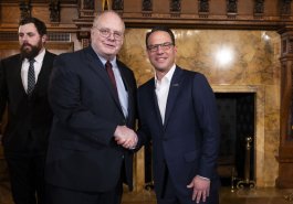 April 29, 2024: Sen. Brewster and his staff joined Gov. Josh Shapiro in the Governor’s Reception Room for the signing of Brewster’s Senate Bill 146 as Act 1 of 2024.   This bill will provide for a dedicated fishing license fee exemption for individuals participating in therapeutic angling programs sponsored by various established service groups, such as Project Healing Waters and Wounded Warriors.