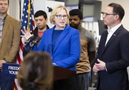 February 27, 2024: Sens. Costa, Fontana, and Brewster, all graduates of Community College of Allegheny County, joined Gov. Josh Shapiro today at CCAC’s new, $43 million Center for Education, Innovation, and Training on Pittsburgh’s North Shore to talk about the governor’s plan to reinvest in and reshape postsecondary education in the commonwealth.