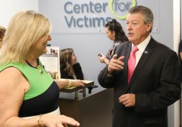 Senator Brewster Receives 2019 "Guardian of Victims' Rights Award”