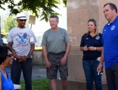 Sen. Brewster Attends Prayer March for Peace Sponsored by McKeesport NAACP :: July 6, 2018