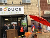 Senator Brewster Attends Ribbon Cutting for Produce Marketplace in Clairton :: October 26, 2018