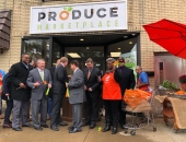 Senator Brewster Attends Ribbon Cutting for Produce Marketplace in Clairton :: October 26, 2018