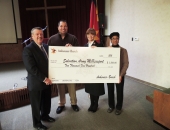 Salvation Army Check Presentation :: January 21, 2016