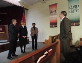 Salvation Army Check Presentation :: January 21, 2016