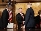 Sen. Brewster and Governor Tom Wolf Signing SB 403 :: November 13, 2018