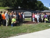 Sen. Brewster Attends Opening of Kooser Court in McKeesport :: August 24, 2018