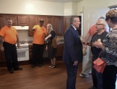 Sen. Brewster Attends Opening of Kooser Court in McKeesport :: August 24, 2018