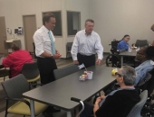 Senator Brewster and Lt. Governor Mike Stack Tour 45th District :: August 17, 2017