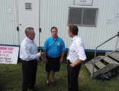 Senator Brewster and Lt. Governor Mike Stack Tour 45th District :: August 17, 2017