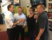 Senator Brewster and Lt. Governor Mike Stack Tour 45th District :: August 17, 2017