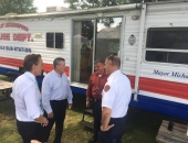 Senator Brewster and Lt. Governor Mike Stack Tour 45th District :: August 17, 2017