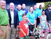 Senator Brewster Attends 9th Annual Village for Kids in McKeesport :: August 14, 2017