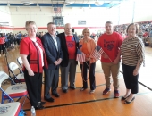 Senator Brewster Attends The Stephen Siller Tunnel to Towers Foundation Home Dedication to US Army SSG Michelle Satterfield :: April 25, 2016