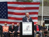 Senator Brewster Attends The Stephen Siller Tunnel to Towers Foundation Home Dedication to US Army SSG Michelle Satterfield :: April 25, 2016