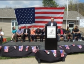 Senator Brewster Attends The Stephen Siller Tunnel to Towers Foundation Home Dedication to US Army SSG Michelle Satterfield :: April 25, 2016