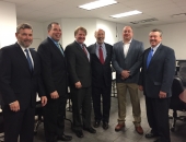 Senator Brewster Hosts Governor Wolf, DCED Secretary Davin, Allegheny County Executive Fitzgerald for Tour of Dura-Bond in McKeesport :: May 26, 2017