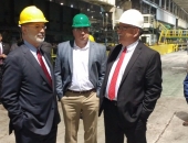 Senator Brewster Hosts Governor Wolf, DCED Secretary Davin, Allegheny County Executive Fitzgerald for Tour of Dura-Bond in McKeesport :: May 26, 2017