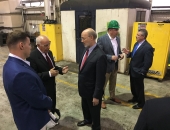 Senator Brewster Hosts Governor Wolf, DCED Secretary Davin, Allegheny County Executive Fitzgerald for Tour of Dura-Bond in McKeesport :: May 26, 2017