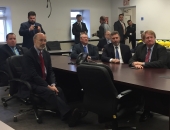 Senator Brewster Hosts Governor Wolf, DCED Secretary Davin, Allegheny County Executive Fitzgerald for Tour of Dura-Bond in McKeesport :: May 26, 2017