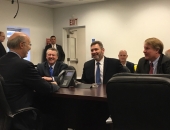 Senator Brewster Hosts Governor Wolf, DCED Secretary Davin, Allegheny County Executive Fitzgerald for Tour of Dura-Bond in McKeesport :: May 26, 2017