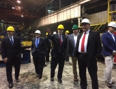 Senator Brewster Hosts Governor Wolf, DCED Secretary Davin, Allegheny County Executive Fitzgerald for Tour of Dura-Bond in McKeesport :: May 26, 2017