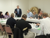 Senator Brewster Hosts Phase 3 of His Meetings with Center for Victims, Local Police Chiefs and Officials :: January 8, 2016