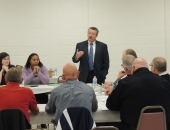 Senator Brewster Hosts Phase 3 of His Meetings with Center for Victims, Local Police Chiefs and Officials :: January 8, 2016