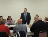 Senator Brewster Hosts Phase 3 of His Meetings with Center for Victims, Local Police Chiefs and Officials :: January 8, 2016