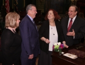 Senator Brewster is Sworn-In at the State Capitol for Another Term as Senator for 45th District :: January 3, 2016