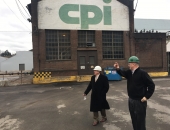 Senator Brewster Tours Manufacturing Facility - CP Industries - In McKeesport :: January 26, 2017