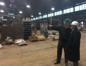 Senator Brewster Tours Manufacturing Facility - CP Industries - In McKeesport :: January 26, 2017