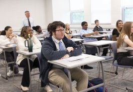 May 9, 2024: Senator Brewster hosts his 12 Annual attended Sen. Brewster’s 12th and final annual Student Government Seminar.