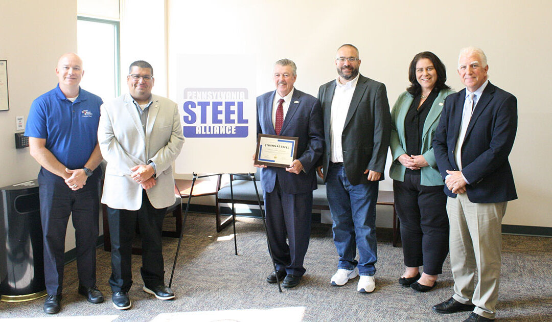 Senator Brewster Strong as Steel Award