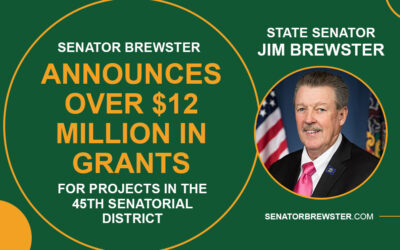 Senator Jim Brewster Announces Over $12 million in School Facilities Improvement Grants and Local Share Account Grants